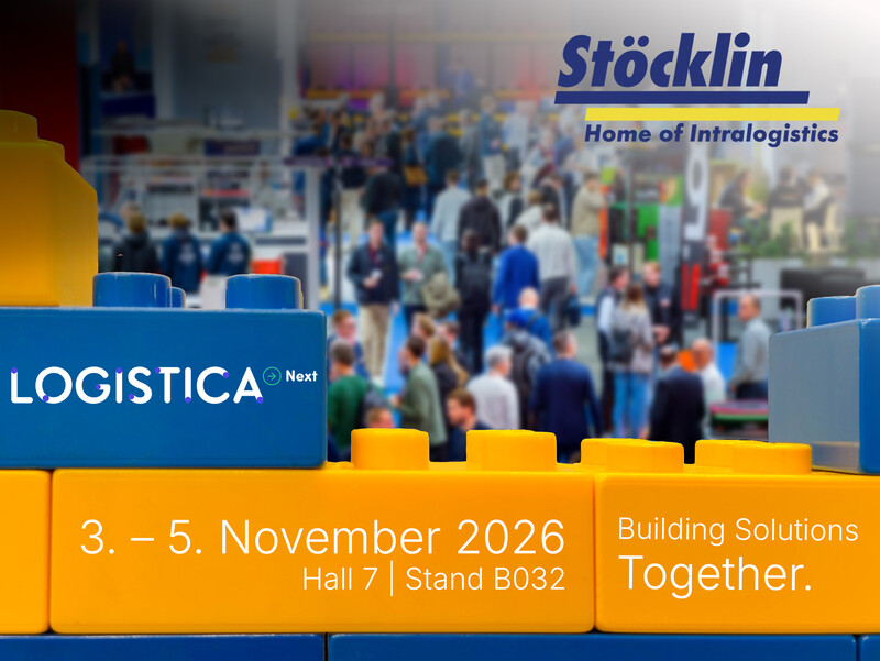 Sustainably Transformed: Stöcklin at Logistica Next 2026 
