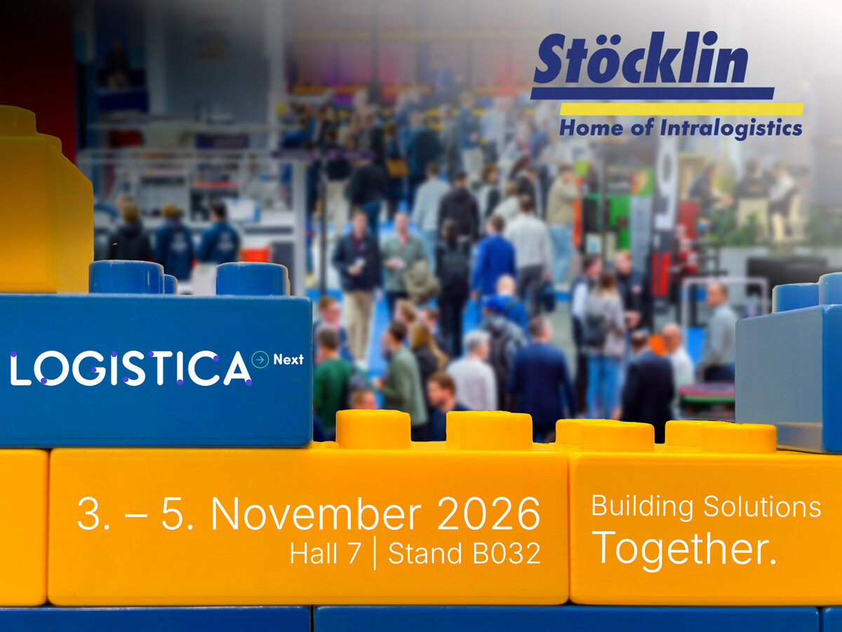 Sustainably Transformed: Stöcklin at Logistica Next 2026 