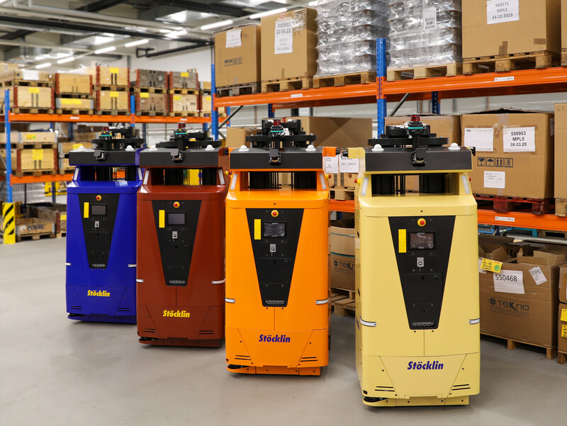 Four new AGVs for Wander